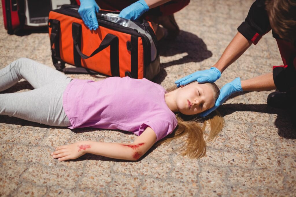 medical treatment, fall accident cases, suffered injuries